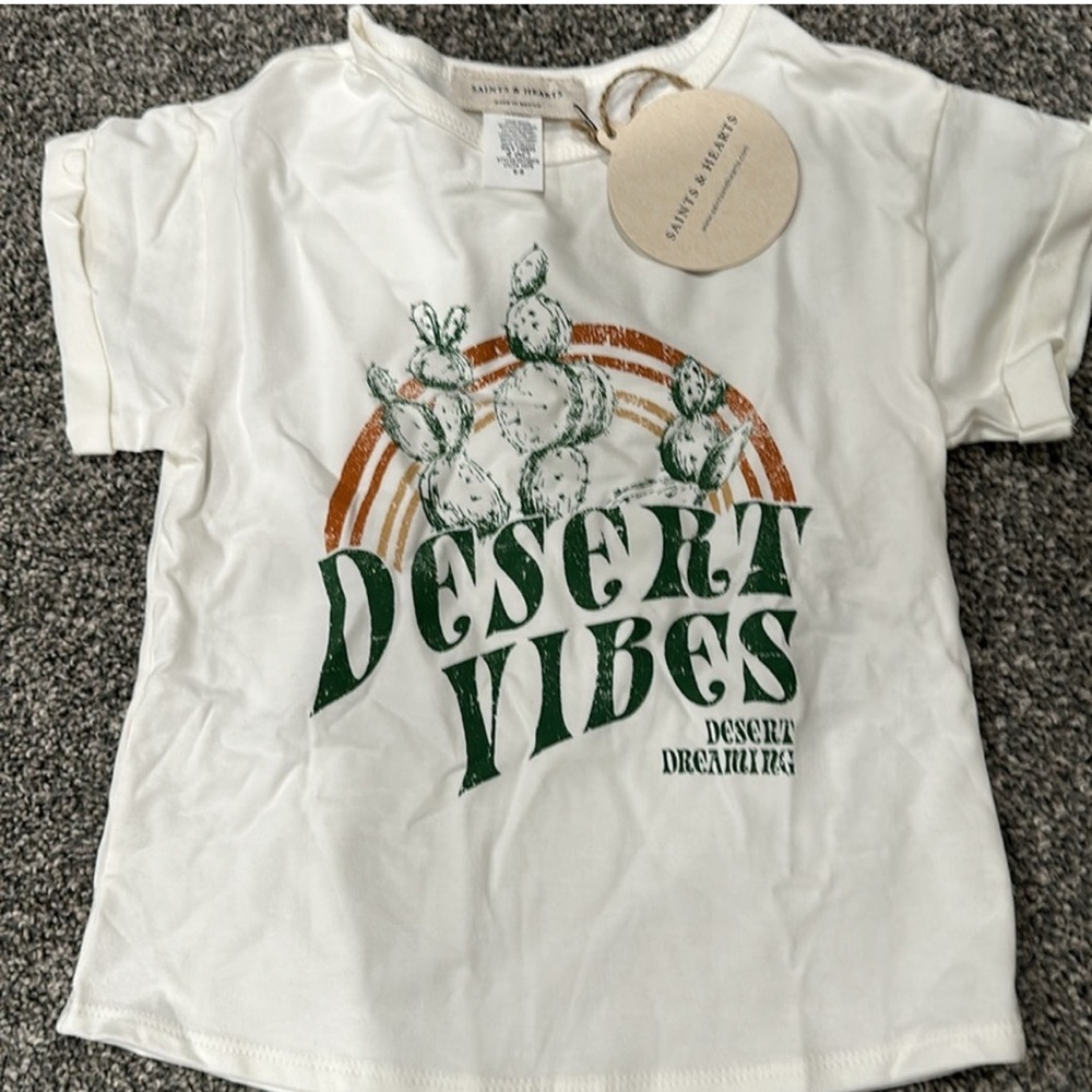 Nwt Boutique Desert Vibes Girls T-shirt
